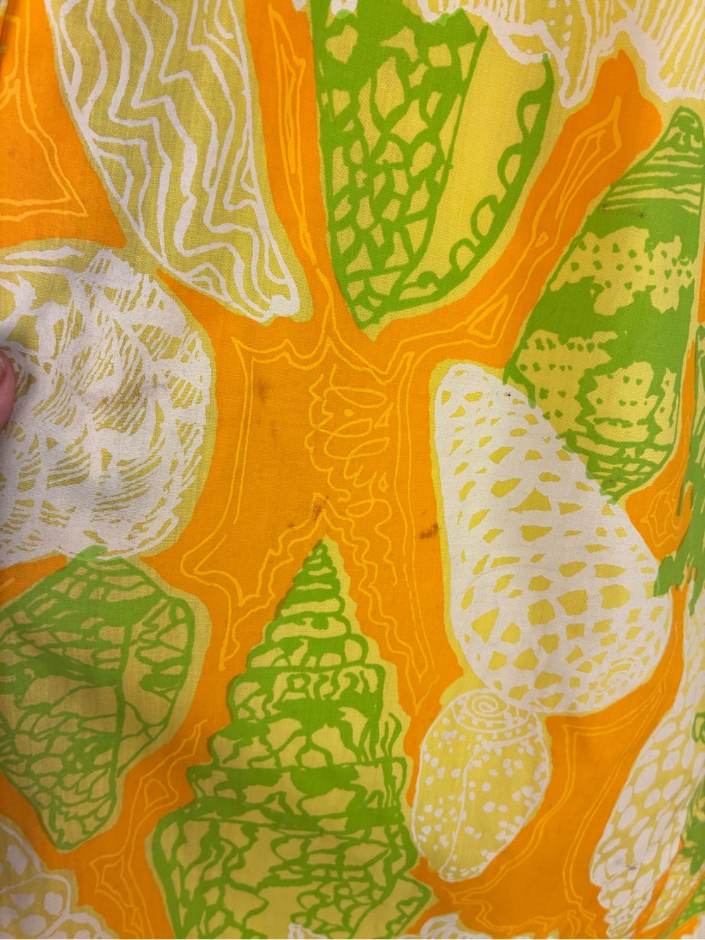 Stunning Vintage The Lilly Pulitzer Maxi Skirt Shell Print 14 - Picture 7 of 12
